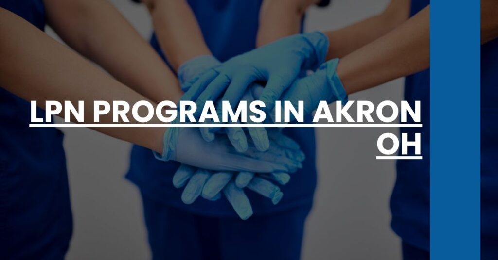 LPN Programs in Akron OH Feature Image