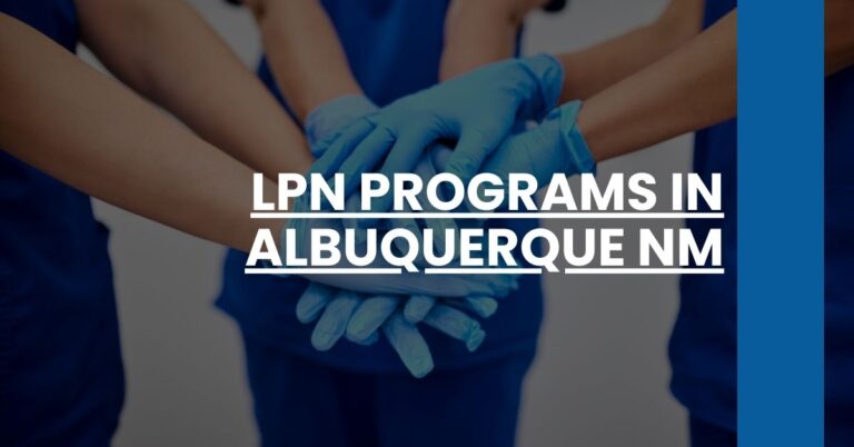 LPN Programs in Albuquerque NM Feature Image