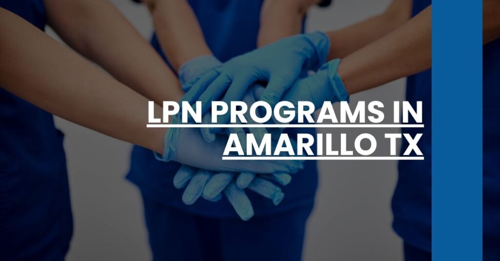 LPN Programs in Amarillo TX Feature Image