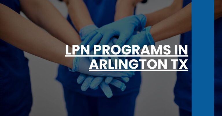 LPN Programs in Arlington TX Feature Image