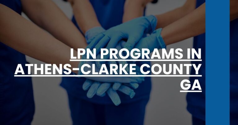 LPN Programs in Athens-Clarke County GA Feature Image