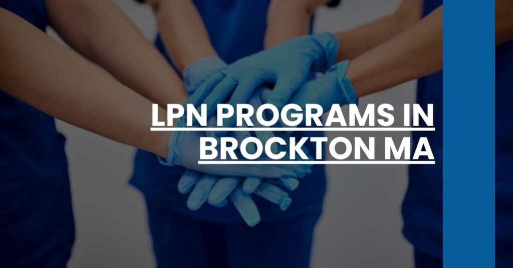 LPN Programs in Brockton MA Feature Image