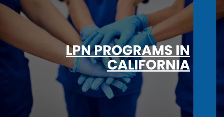 LPN Programs in California Feature Image