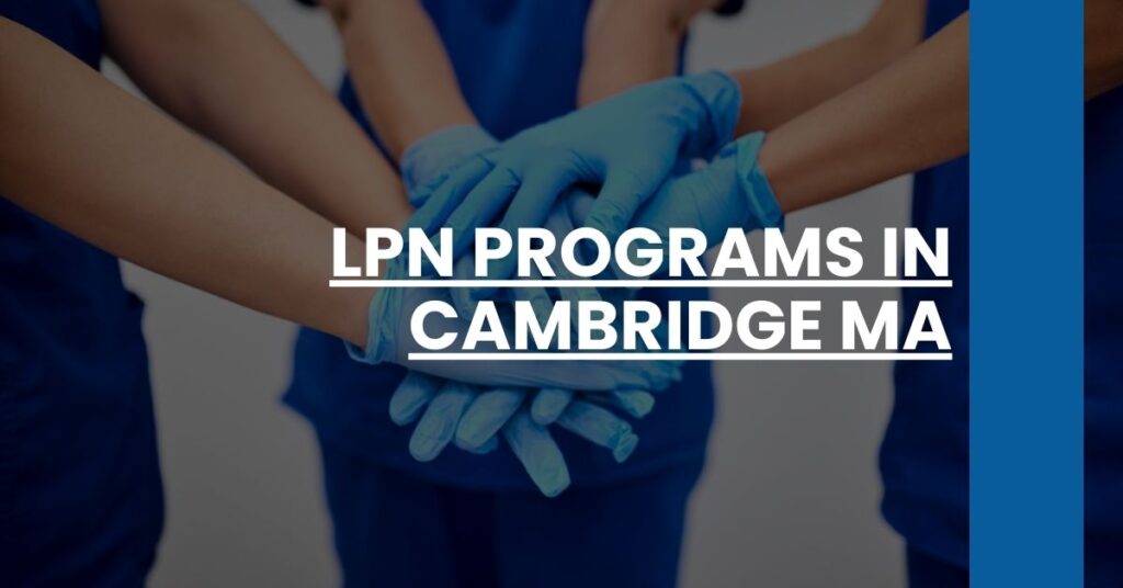 LPN Programs in Cambridge MA Feature Image