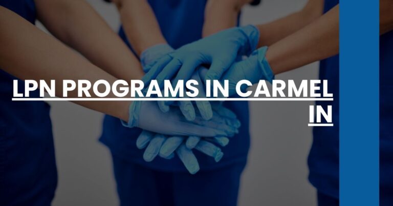 LPN Programs in Carmel IN Feature Image