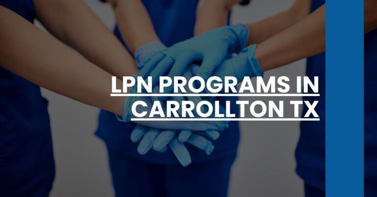 LPN Programs in Carrollton TX Feature Image