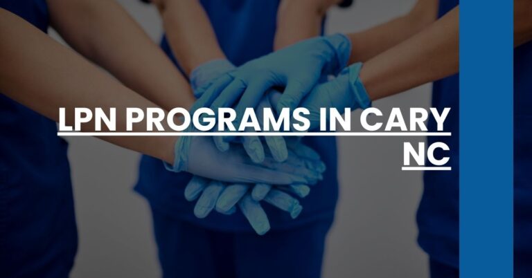 LPN Programs in Cary NC Feature Image