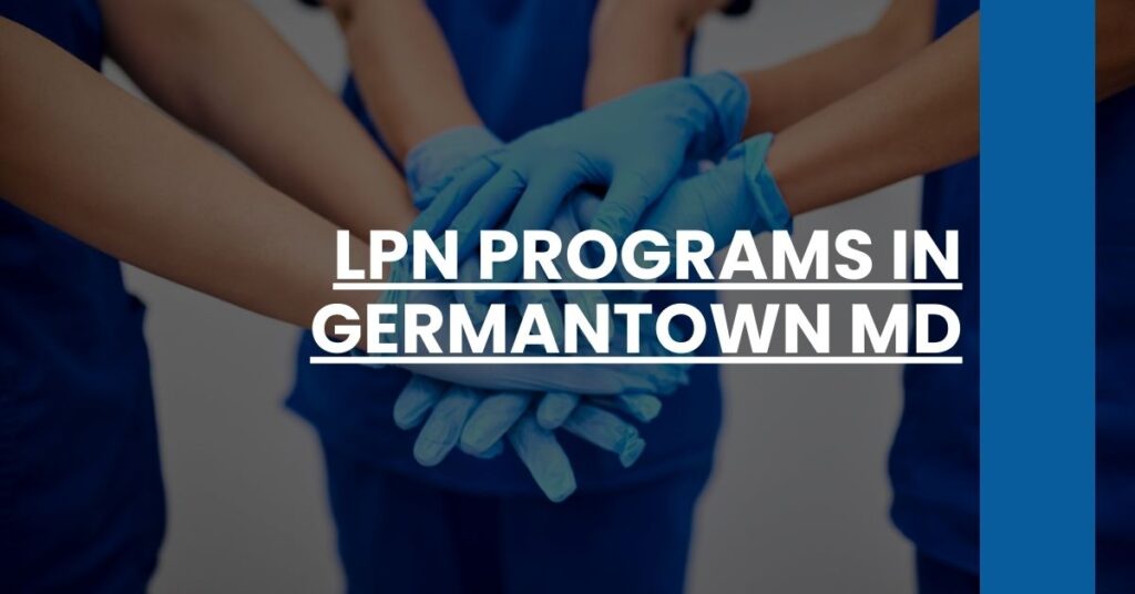 LPN Programs in Germantown MD Feature Image