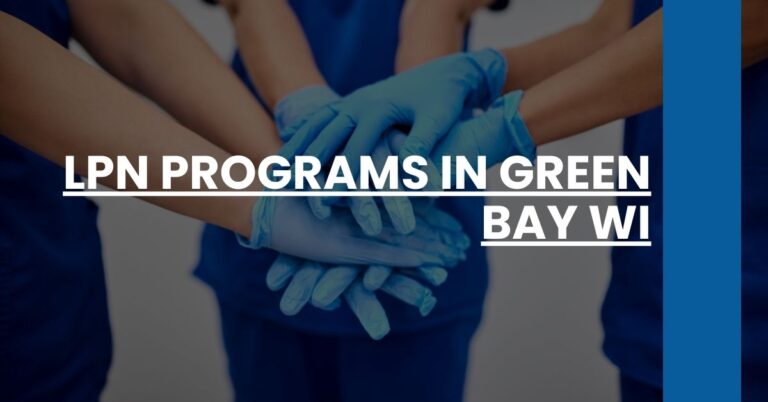 LPN Programs in Green Bay WI Feature Image