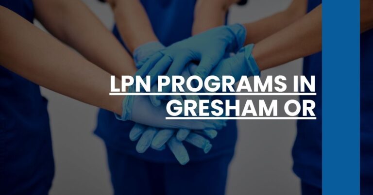 LPN Programs in Gresham OR Feature Image