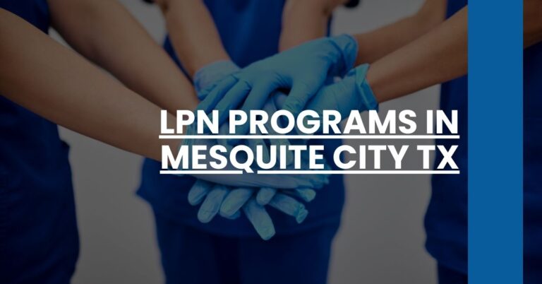 LPN Programs in Mesquite city TX Feature Image