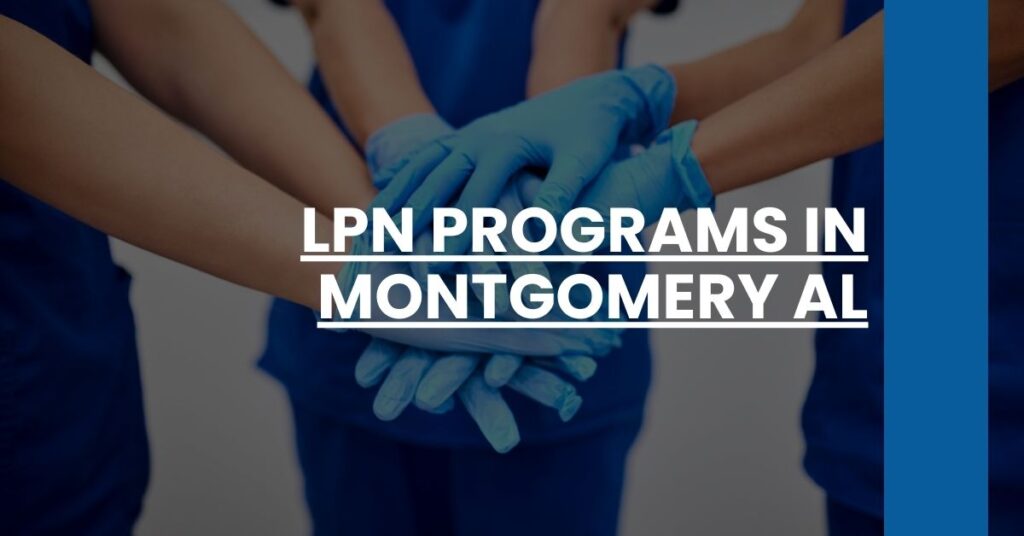 LPN Programs in Montgomery AL Feature Image