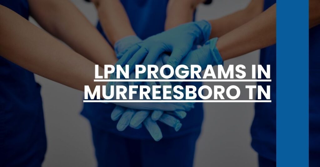 LPN Programs in Murfreesboro TN Feature Image