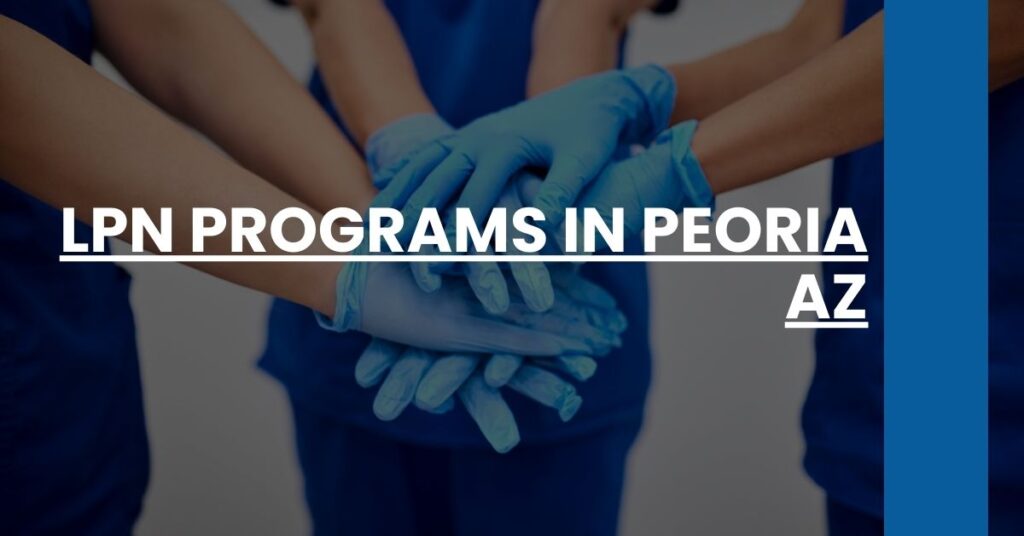 LPN Programs in Peoria AZ Feature Image