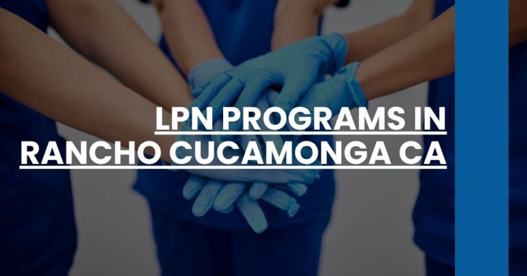 LPN Programs in Rancho Cucamonga CA Feature Image