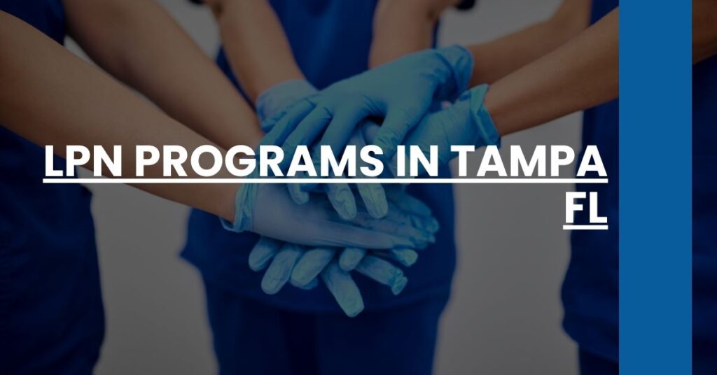 LPN Programs in Tampa FL Feature Image