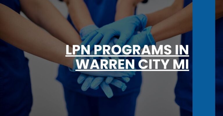 LPN Programs in Warren city MI Feature Image