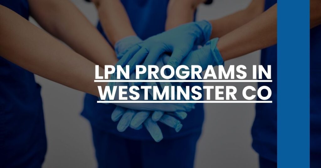 LPN Programs in Westminster CO Feature Image