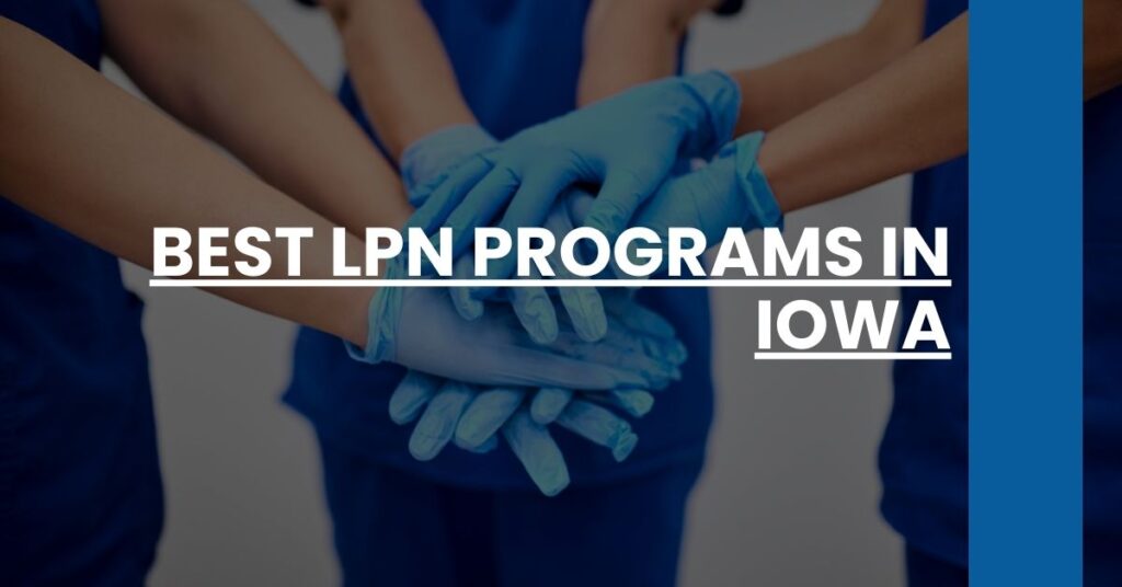 Best LPN Programs In Iowa Feature Image