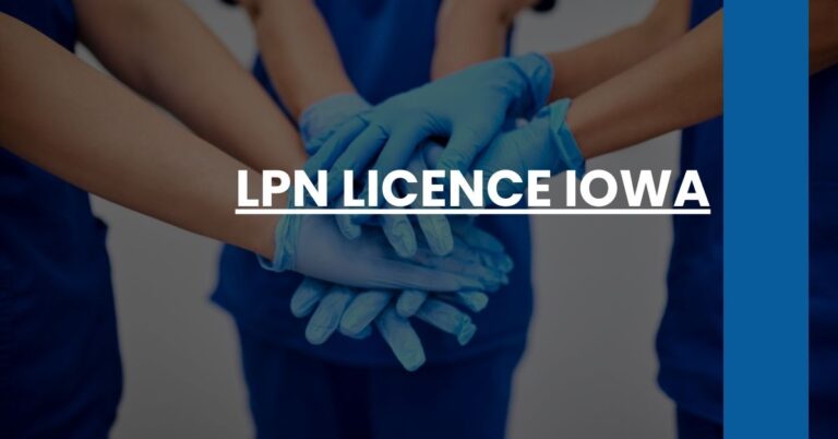 LPN Licence Iowa Feature Image