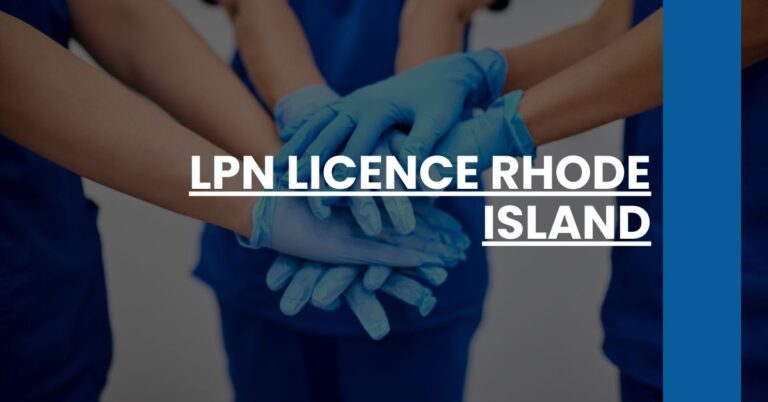 LPN Licence Rhode Island Feature Image