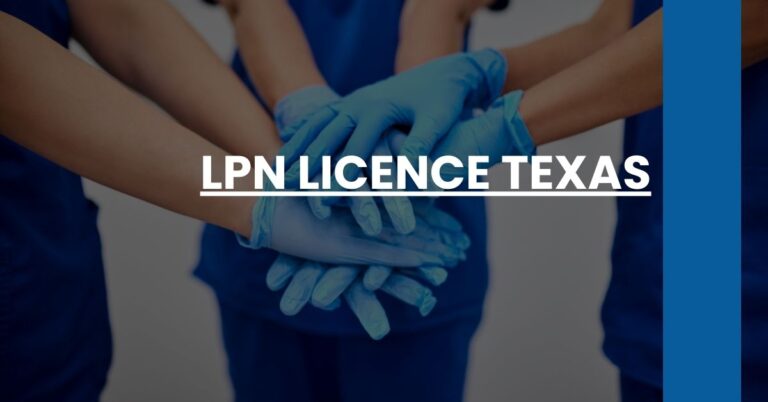 LPN Licence Texas Feature Image