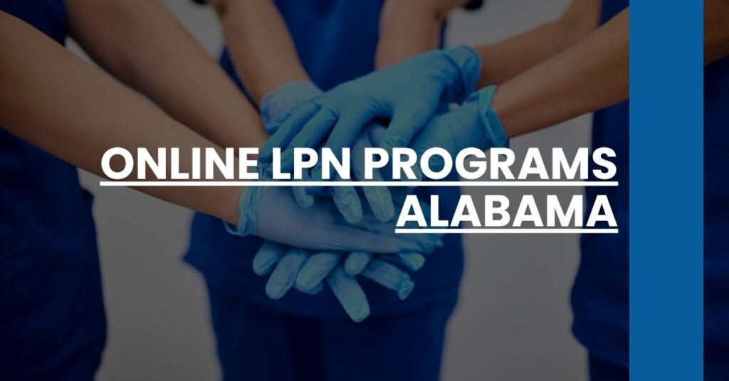 Online LPN Programs Alabama Feature Image