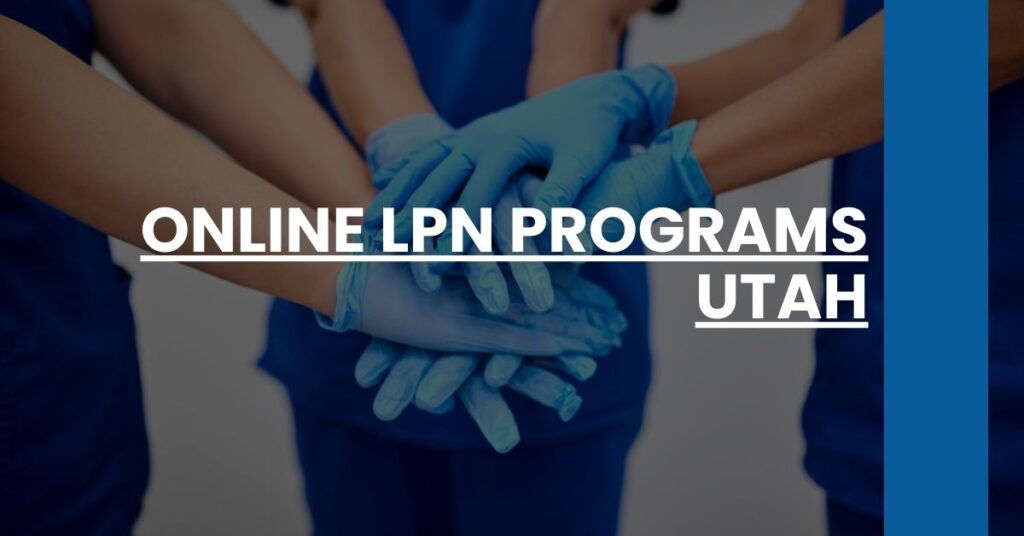 Online LPN Programs Utah Feature Image